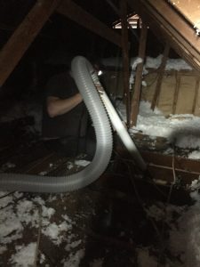Attic Insulation Removal
